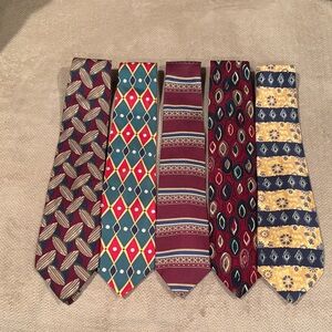 Tommy Hilfiger Men's Multicolor Patterned Tie Set